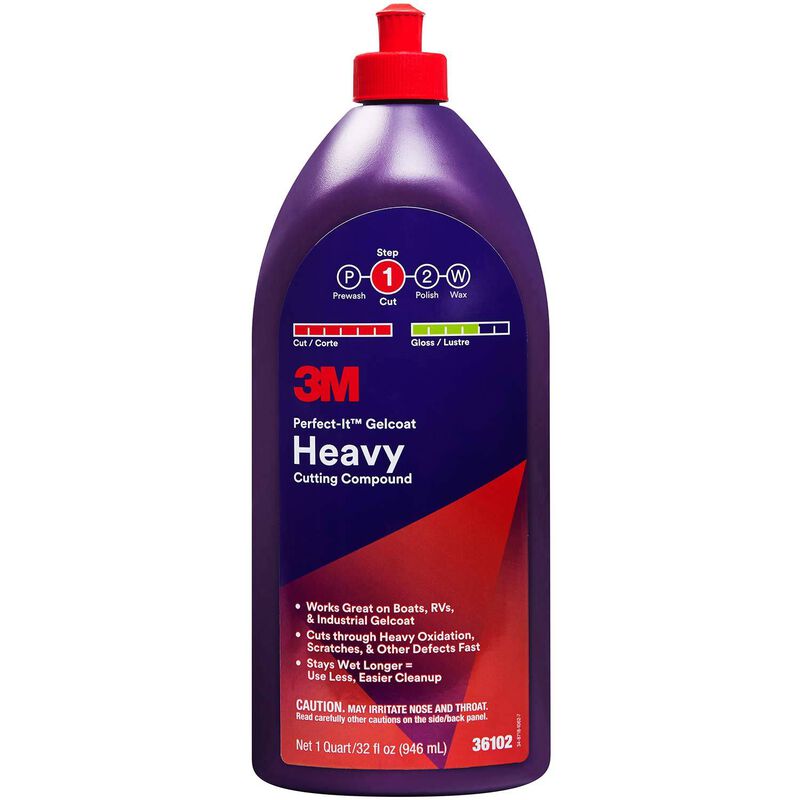 Perfect-It™ Gelcoat Heavy Cutting Compound, Quart image number 0