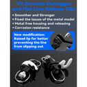 BLUEWING Zirconia Outrigger and Flat Line Release Clip Black 2pcs image number 1