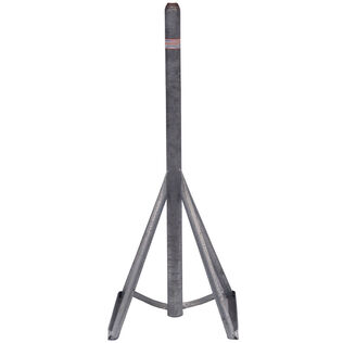 54" to 72" Galvanized Powerboat Stand, Base Only