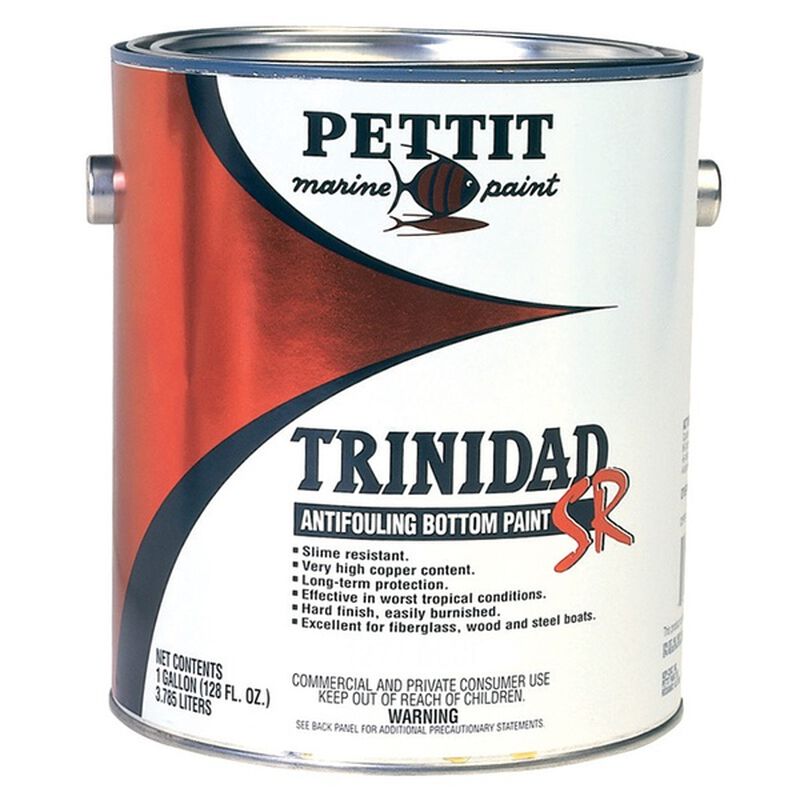 Trinidad SR Antifouling Paint, Black, Gallon West Marine