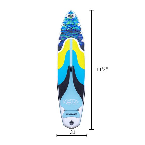 Kota Borealis iSUP 11' 2" Inflatable Stand Up Paddleboard image number 1