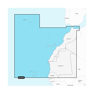 Garmin Navionics+ AF004R Africa, Northwest, Electronic Chart
