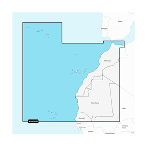 Garmin Navionics+ AF004R Africa, Northwest, Electronic Chart image number 0