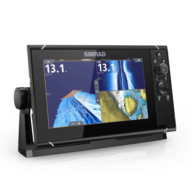 NSS9 evo3 Multifunction Display with Insight Charts and 4G Radar Package image number 2