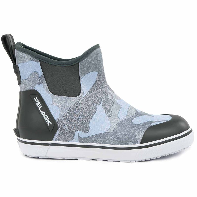PELAGIC Men's 6" Fish Camo Pursuit Deck Boots West Marine