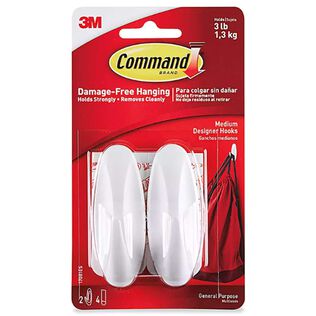 Command&trade; Medium Designer Hooks