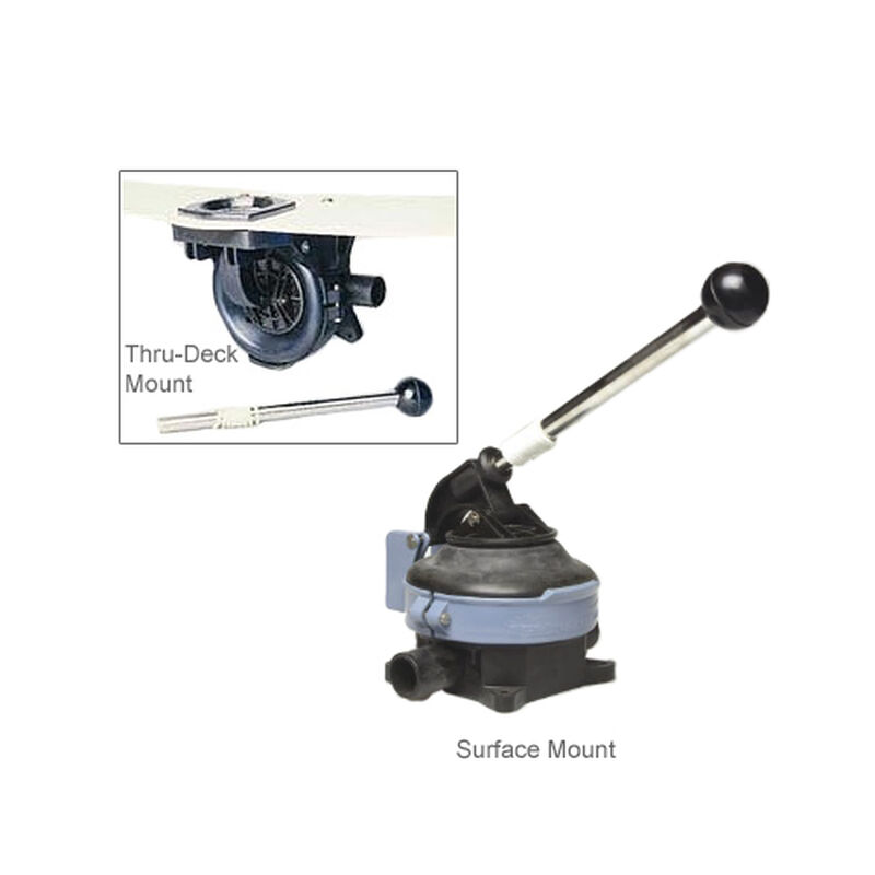 WHALE PUMPS Titan ThruHull Manual Bilge Pump West Marine