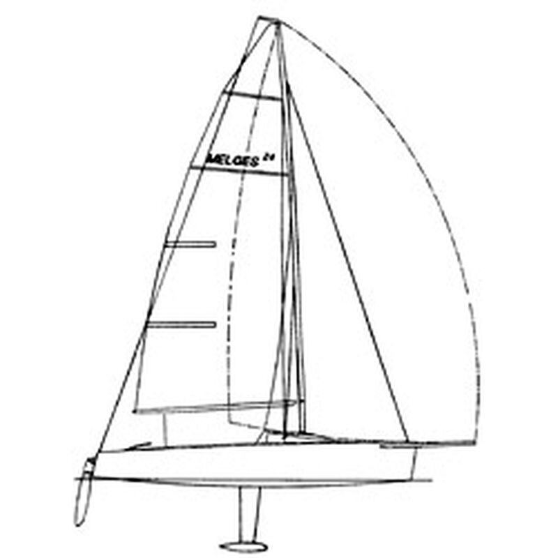JIB SHEET, 52' LOA, New England Ropes' Endura Braid, Solid Black (8mm), 4' stripped from each end, 1-1/2" eye spliced each end, Wichard (1402) Captive D shackle attached to each eye. image number 0