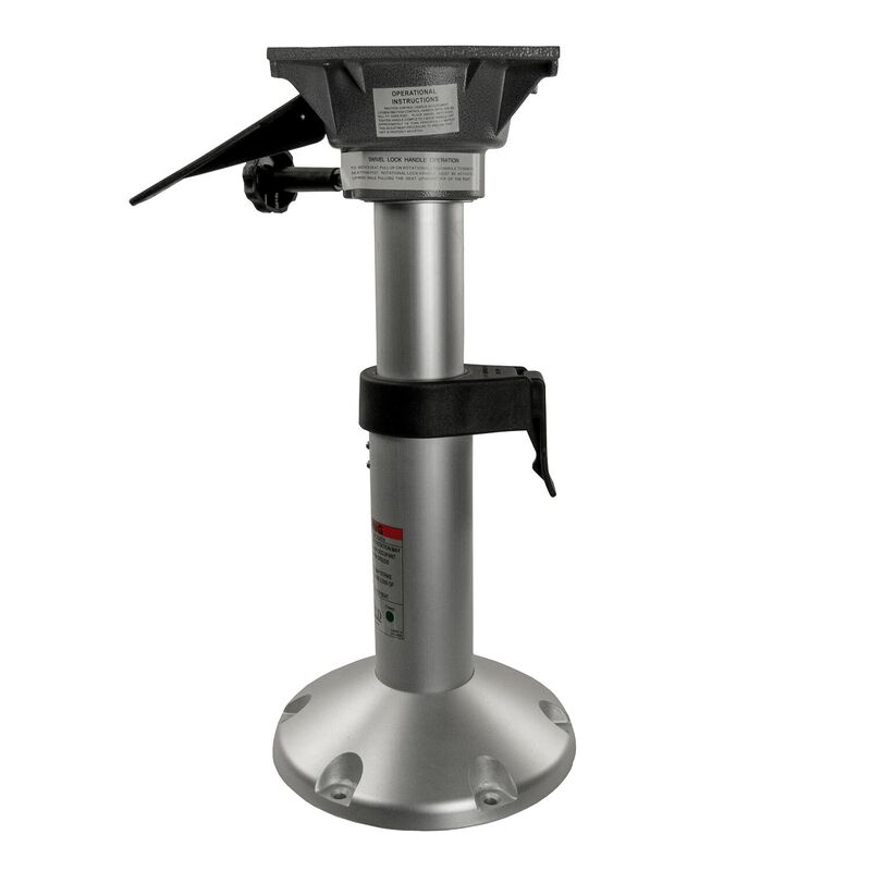 Seat Pedestal Manual Adjustable 14 to 20 by Springfield | for Boats | Boat Deck & Bimini Tops at West Marine