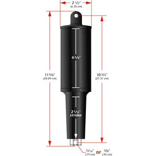 Replacement 101XD Actuator - 12 Volt - 5/16" Hardware