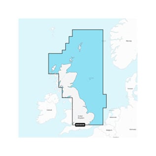 Navionics+ EU003R Great Britain, Northeast Coast, Electronic Chart