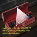 Button LAMP Adhesive LED Utility Lights, 18 Pack image number 7