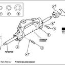 Seastar HS5167 Front Mount Hydraulic Steering Cylinder Seal Kit image number 5