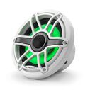 M6-650X-S-GwGw-i&nbsp;6.5" Marine Coaxial Speakers, White Sport Grilles with RGB LED Lighting image number 2