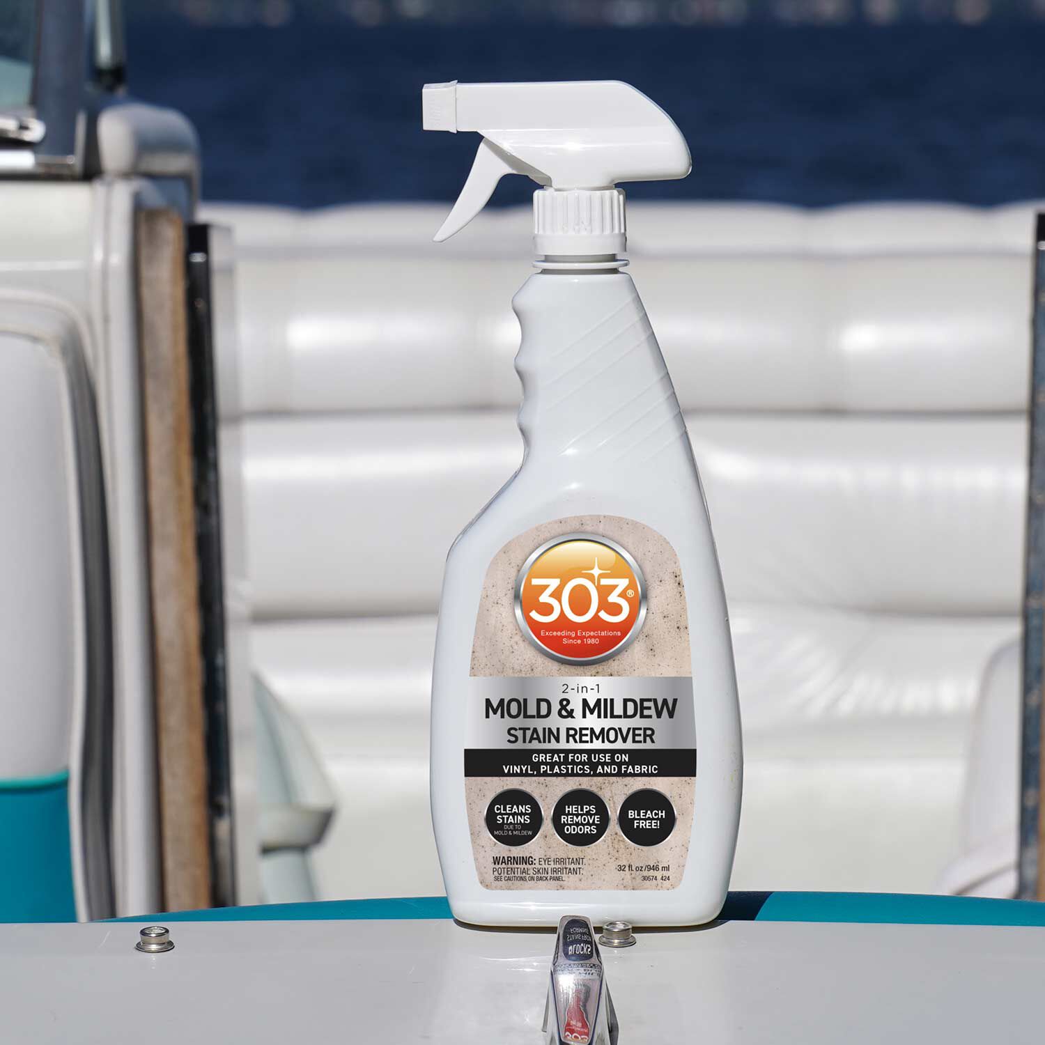 タグ付属 W32 7715303L1 OLD TREATMENT 303 PRODUCTS 303® Mold & Mildew Stain Remover, 32 oz.