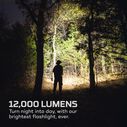 DAVINCI 12000L Flashlight: 12,000 Lumen LED Rechargeable Flashlight & Power Bank image number 2