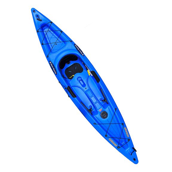 Retreat 12' Sit On Top Recreational Kayak, Blue image number 0