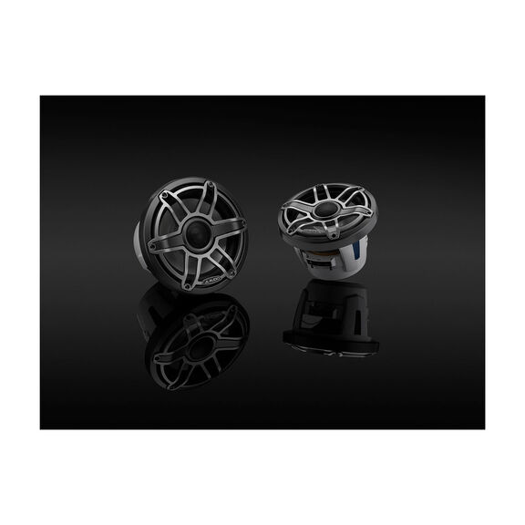 M6-880X-S-GmTi 8.8" Marine Coaxial Speakers, Gunmetal & Titanium Sport Grilles image number 8