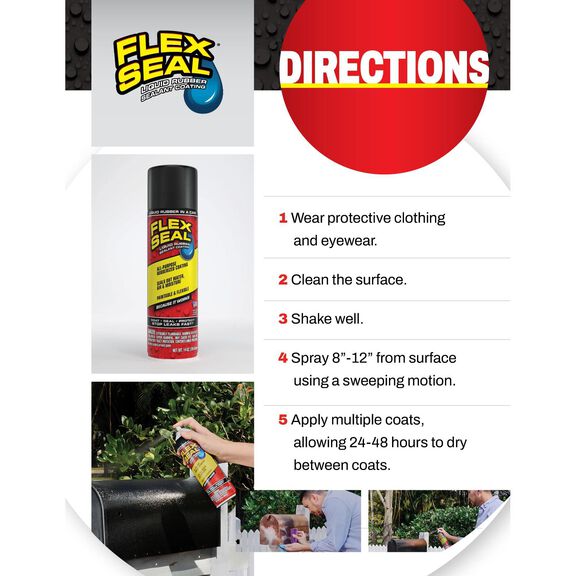 Flex Seal&reg; Max Black, 17oz, 4-Pack image number 5