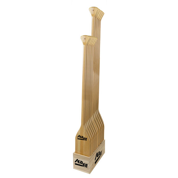 Paddle Storage Rack, Wooden Display image number 0