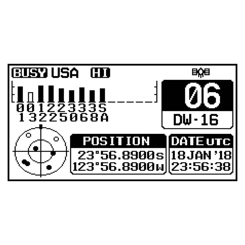 GX2400 Black 25W AIS/GPS/ VHF Radio image number 6