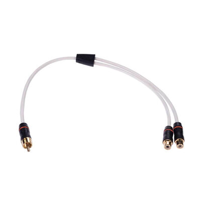 MS-RCAYF 1M to 2F RCA Splitter Cable Male to Dual Female