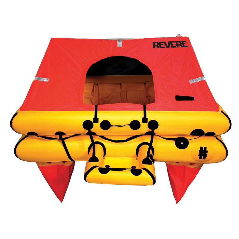 Offshore Elite 4-Person Life Raft Container image number 0