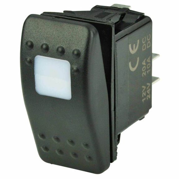 Contura Switch, One LED, Off/On, SPST image number 0