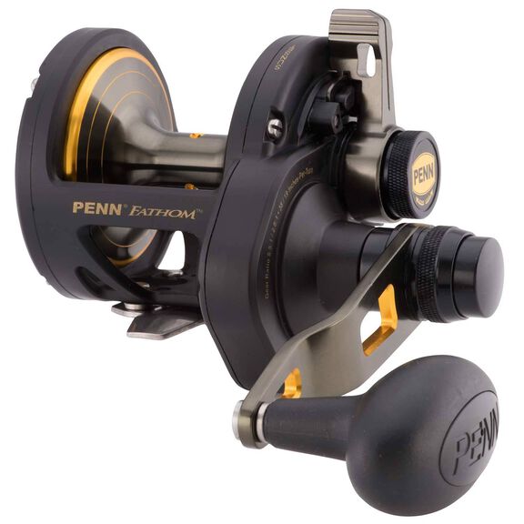 Fathom&reg; 30 Left-Hand 2-Speed Lever Drag Conventional Reel image number 0