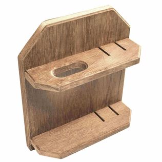 Teak Knife and Plier Holder