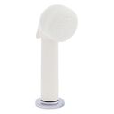 Deck-Mount Sprayer Large Warm White Sprayer No Hook, 10' White Rubber Hose, Low Profile Holder image number 0
