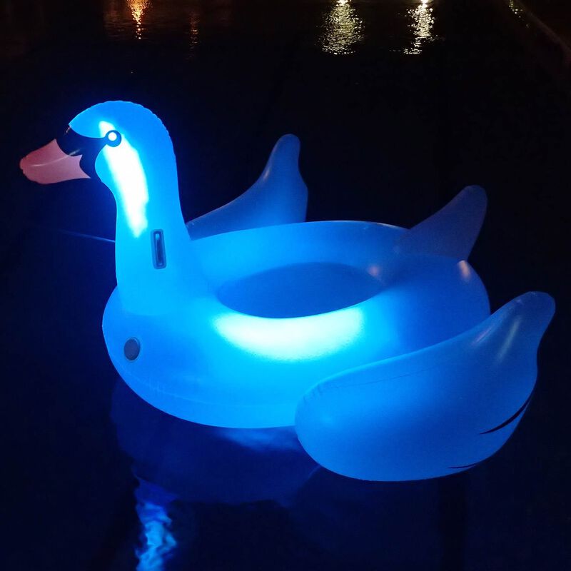 Giant Swan Light Up Float image number 1