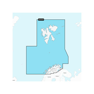 Navionics Platinum+ EU054R Norway, Vestfjorden to Svalbard, Electronic Chart