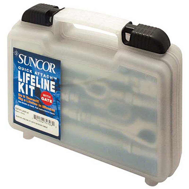 SUNCOR Lifeline Kit with Gate, Cable Sold Separately West Marine
