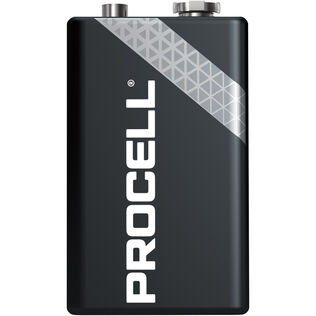 Standard Battery: Size 9V, Alkaline