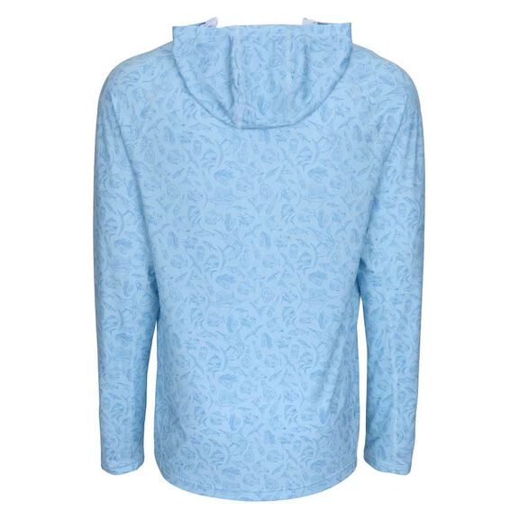 Men's Kinetik Offshore Hooded Shirt image number 1