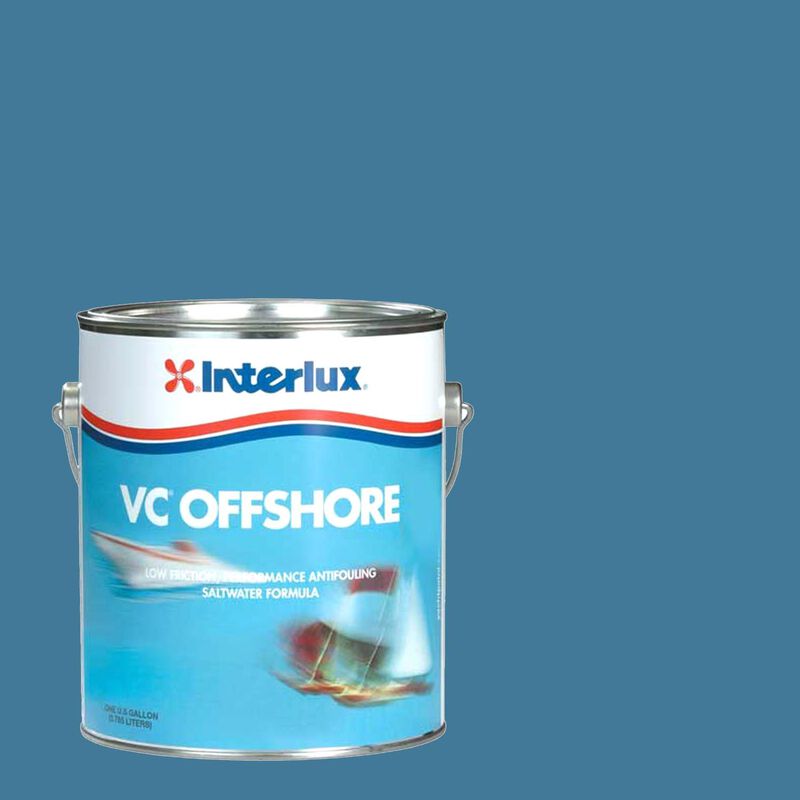 VC-Offshore Hard-Vinyl Antifouling Bottom Paint, Blue, Gallon image number 0