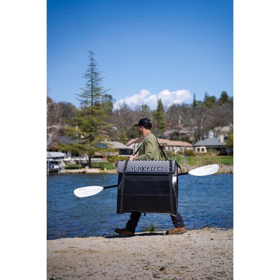 Oru Kayak Beach LT Sport, Black Puncture Resistant Portable Foldable Kayak image number 6