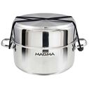 10-Piece Professional Series Gourmet &ldquo;Nesting&rdquo; Stainless Steel Cookware with Ceramica&reg; Non-Stick image number 2