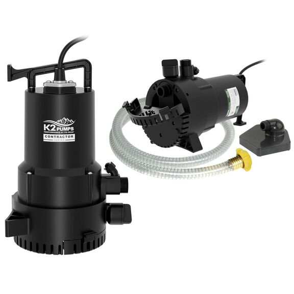 1/4 HP Harsh Duty 2-in-1 Utility Pump image number 0