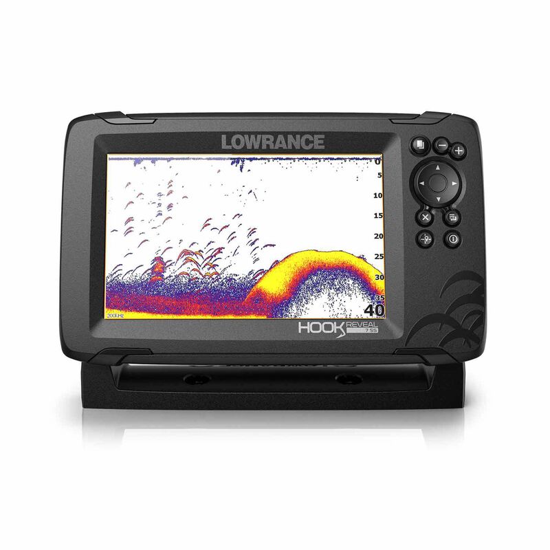 HOOK Reveal 7 Fishfinder/Chartplotter Combo with 50/200 HDI Transducer and C-MAP Contour Plus Charts image number 0