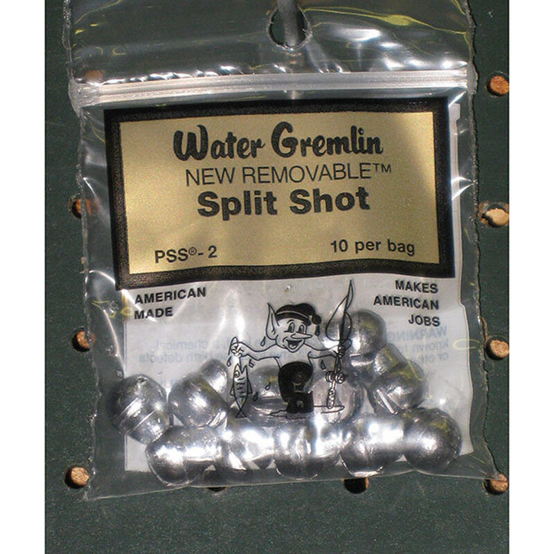 Water Gremlin Removable Split Shot - 2