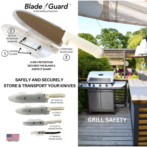 Blade Guard&reg; 6" Knife Edge Protector & Blade Cover, Clear image number 5