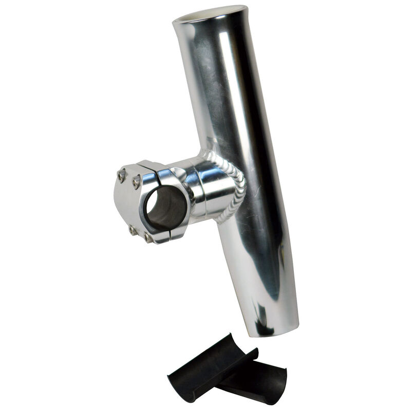 C.E. Smith Adjustable Mid Mount Rod Holder Aluminum 1-1/4 or 1-5/16 w/Sleeve & Hex Key