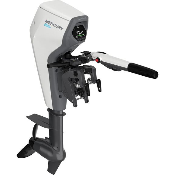 Mercury Avator 20e Tiller Electric Outboard Motor, 20" Shaft (Battery and Harness Sold Separately) image number 2