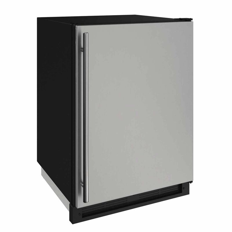 24" Stainless Freezer image number 0