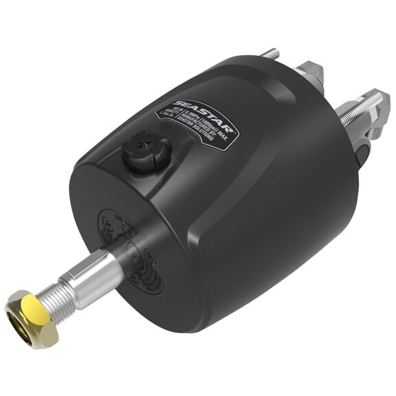 SeaStar HH5272-3 Front Mount Hydraulic Steering Helm with 3/4" Tapered Shaft, 2.4 cu.in. image number 0