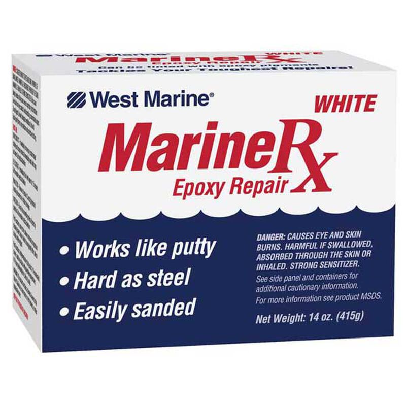  Marine Tex Might Repair Kit 2 Ounce, Gray : Automotive
