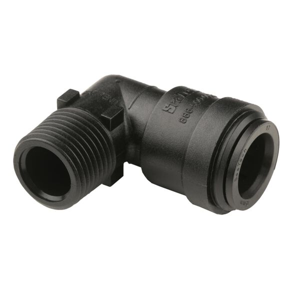 Male Swivel Elbow, 15mm x 1/2" NPT image number 0