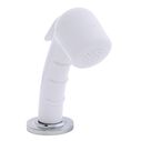 Deck-Mount Sprayer Small Arctic White Sprayer No Hook, 6' White Rubber Hose, Ultra-Low Profile Holder image number 0